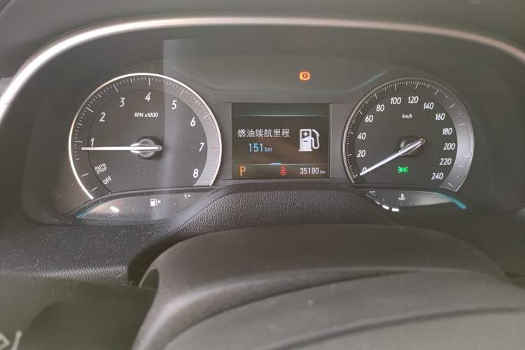 Used Buick Excelle GX 2019 18T Automatic Connected Elite Model China V Standard Odometer Close Up