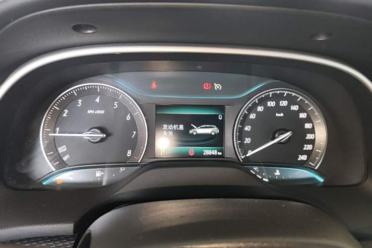 Used Buick Excelle GX 2019 18T Automatic Connected Elite Model China VI Standard Instrument Cluster