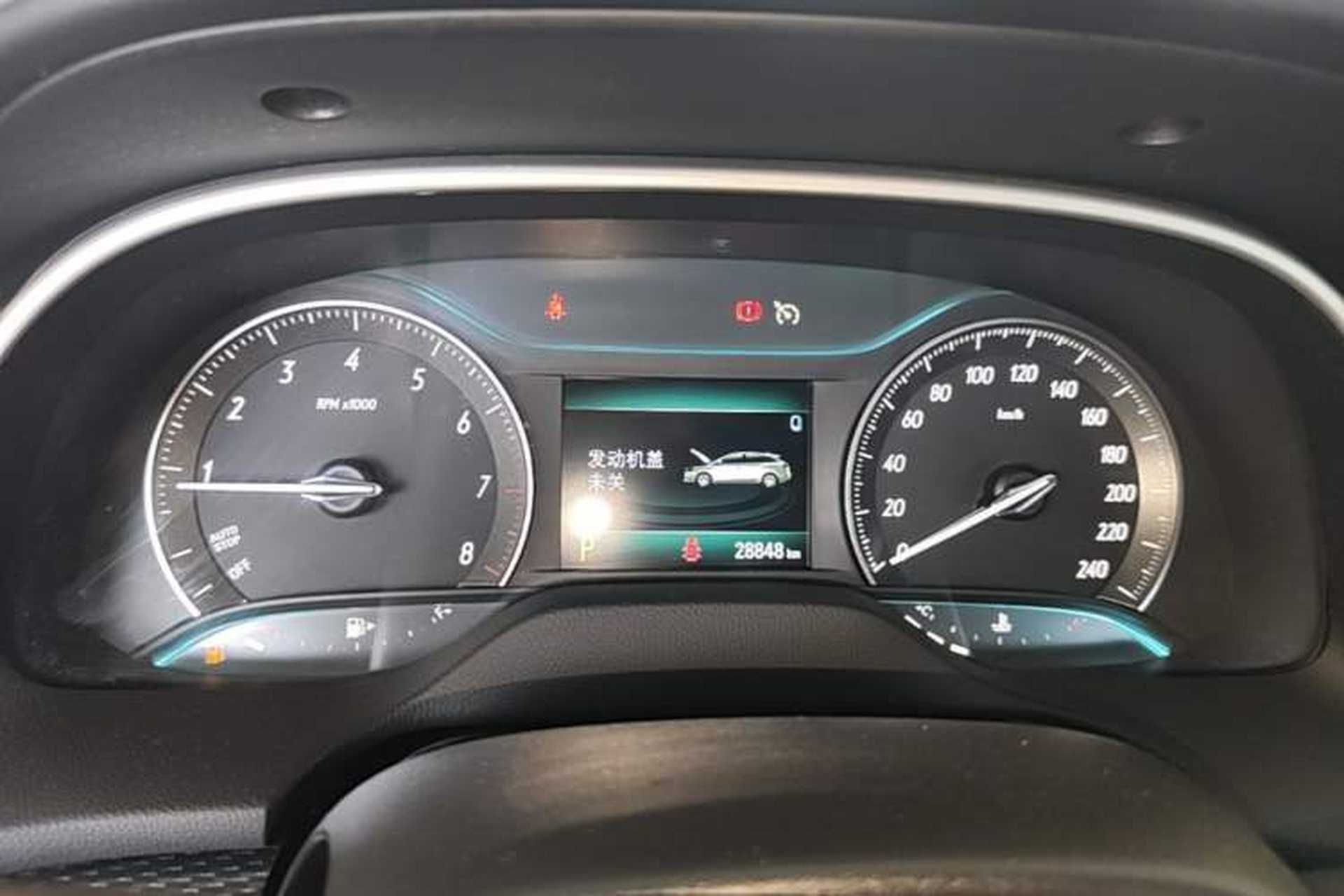 Used Buick Excelle GX 2019 18T Automatic Connected Elite Model China VI Standard Instrument Cluster