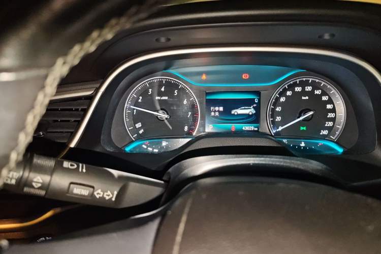 Used Buick Excelle GX 2019 18T Automatic Connected Flagship Version China VI Standard Instrument Cluster