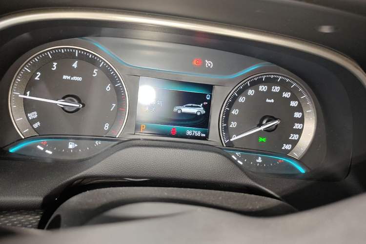 Used Buick Excelle GX 2019 18T Automatic Connected Flagship Version China V Standard Instrument Cluster