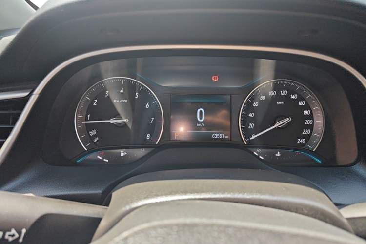 Used Buick Excelle GX 2019 18T Automatic Connected Elite Model China VI Standard Instrument Cluster