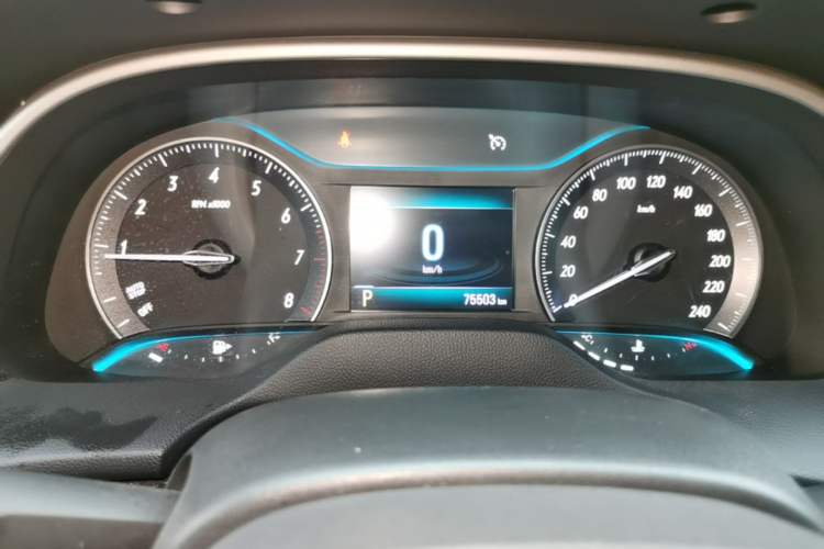 Used Buick Excelle GX 2019 18T Automatic Connected Elite Model China VI Standard Instrument Cluster