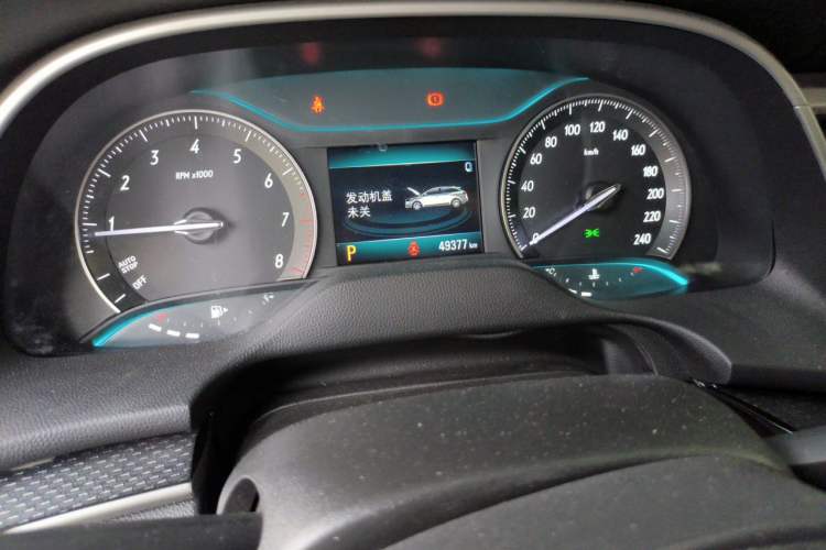 Used Buick Excelle GX 2019 18T Automatic Connected Elite Model China VI Standard Instrument Cluster