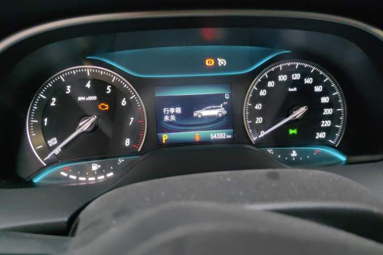 Used Buick Excelle GX 2019 18T Automatic Connected Elite Model China V Standard Instrument Cluster