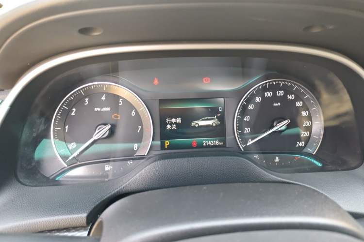Used Buick Excelle GX 2019 18T Automatic Connected Elite Model China VI Standard Instrument Cluster