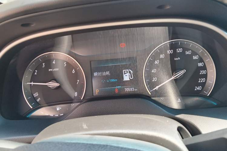 Used Buick Excelle GX 2019 18T Automatic Connected Elite Model China V Standard Instrument Cluster