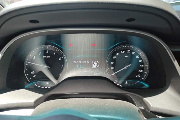 Used Buick Excelle GX 2019 18T Automatic Connected Elite Model China VI Standard Instrument Cluster
