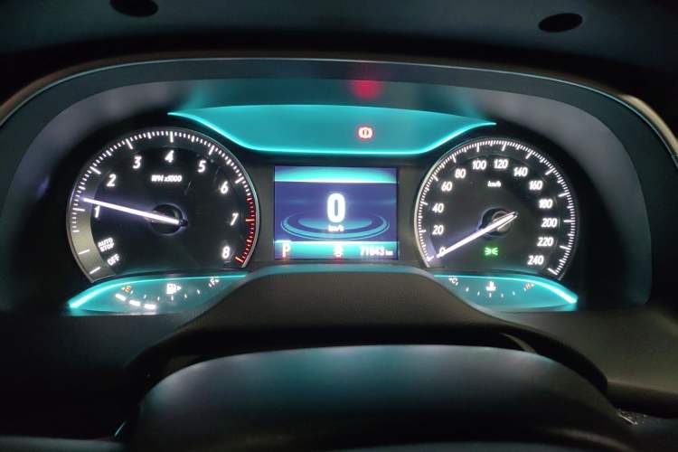 Used Buick Excelle GX 2019 18T Automatic Connected Elite Model China VI Standard Instrument Cluster