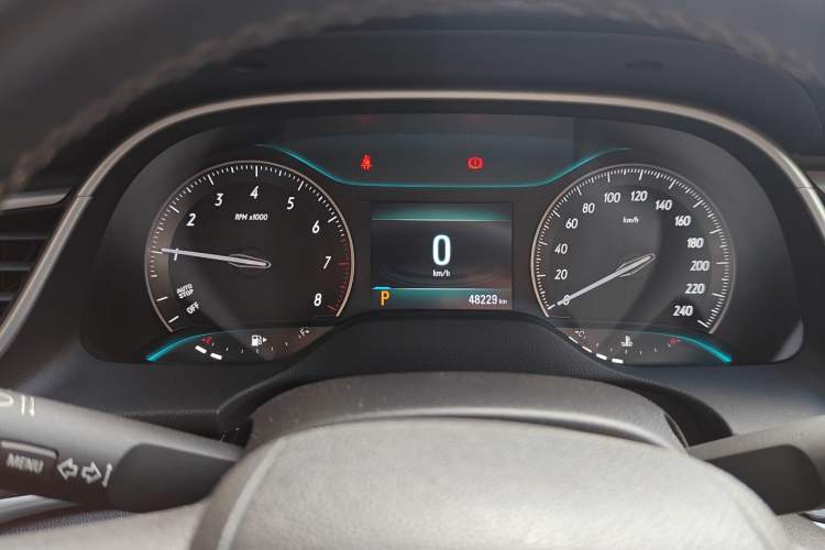 Used Buick Excelle GX 2019 18T Automatic Connected Elite Model China VI Standard Instrument Cluster