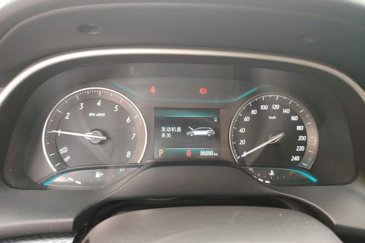 Used Buick Excelle GX 2019 18T Automatic Connected Elite Model China V Standard Instrument Cluster