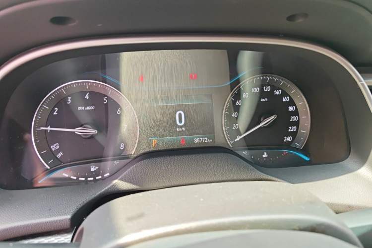 Used Buick Excelle GX 2019 18T Automatic Connected Flagship Version China V Standard Instrument Cluster