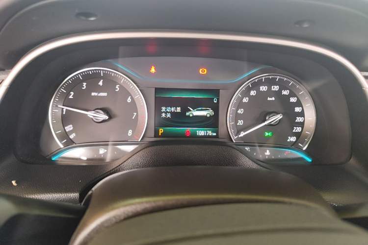 Used Buick Excelle GX 2019 18T Automatic Connected Elite Model China VI Standard Instrument Cluster