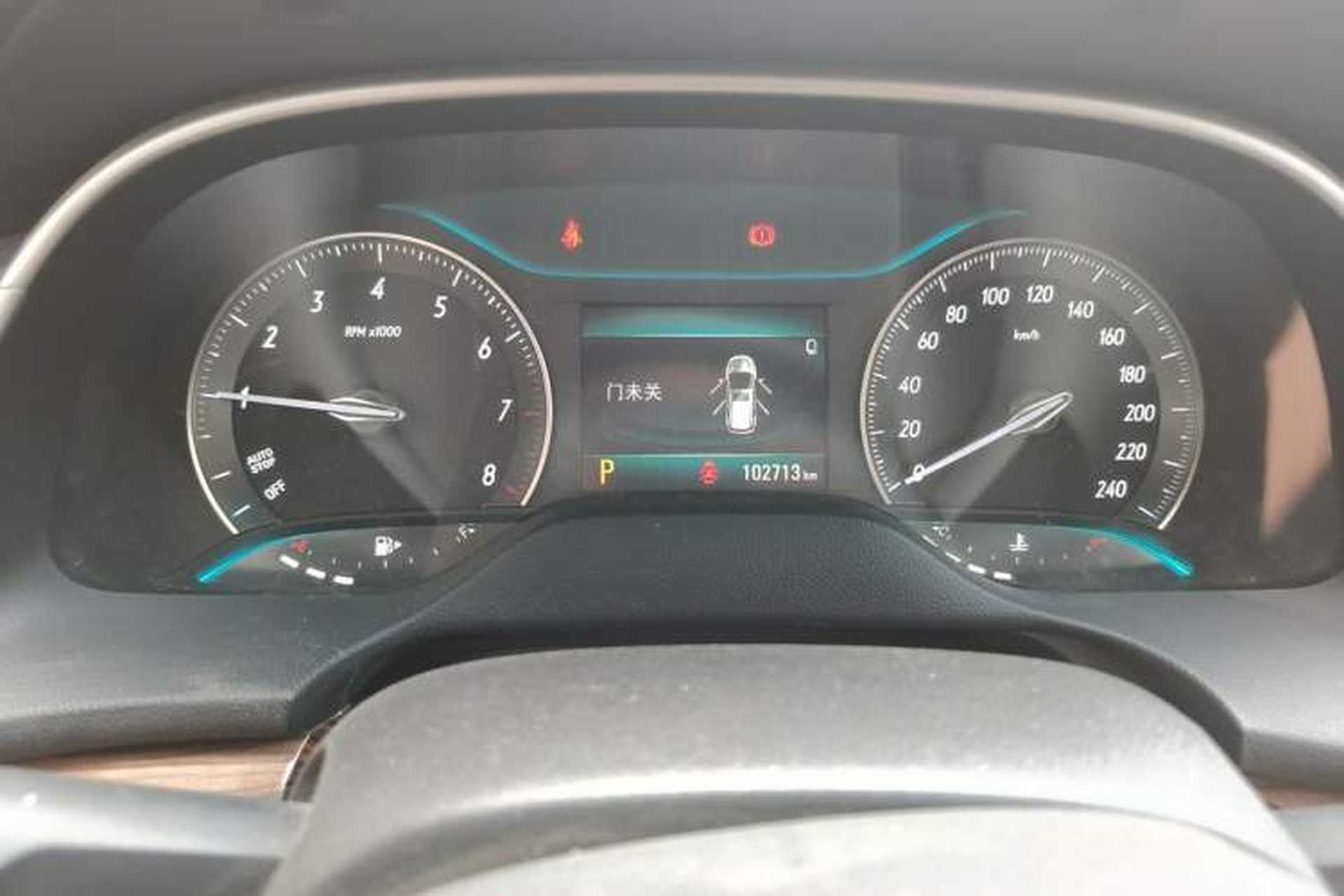 Used Buick Excelle GX 2019 15T Dual-Clutch Connected Elite Model China VI Odometer Close Up