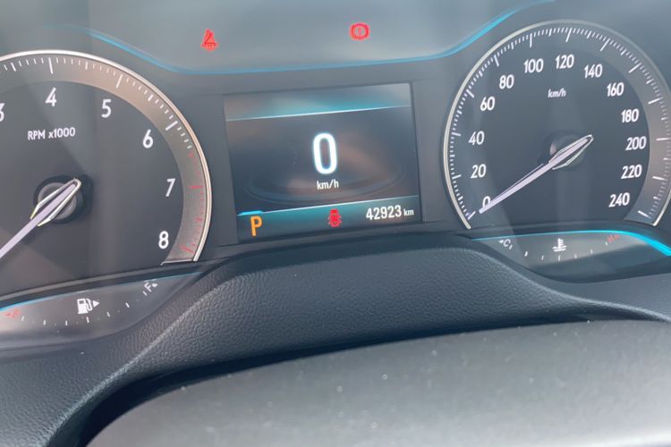 Used Buick Excelle GX 2019 18T Automatic Connected Elite Model China VI Standard Odometer Close Up