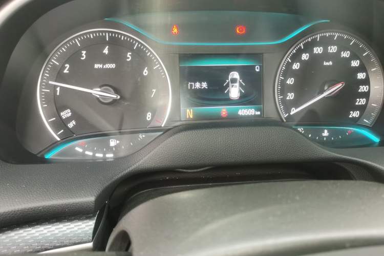 Used Buick Excelle GX 2019 18T Automatic Connected Elite Model China VI Standard Odometer Close Up
