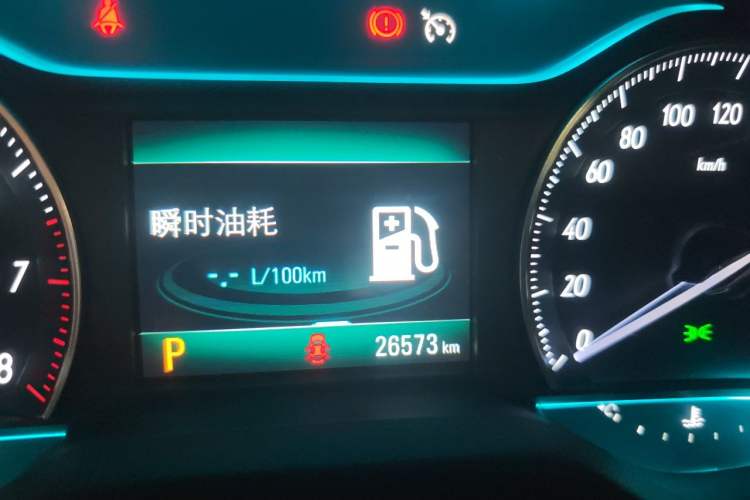 Used Buick Excelle GX 2019 18T Automatic Connected Elite Model China VI Standard Odometer Close Up