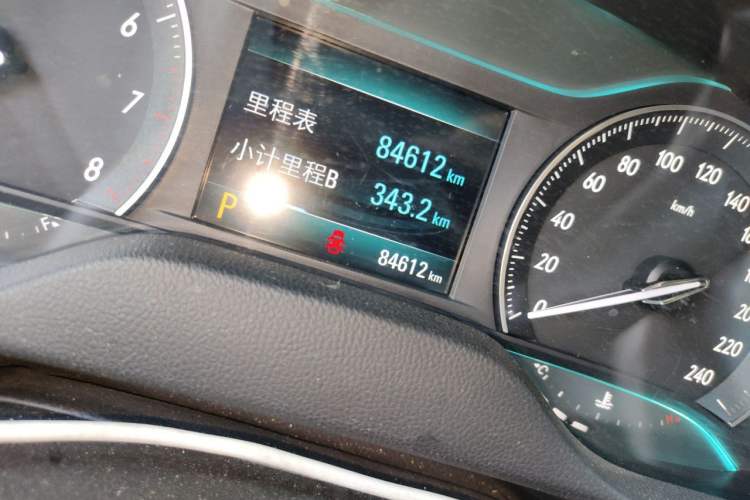 Used Buick Excelle GX 2019 18T Automatic Connected Elite Model China VI Standard Odometer Close Up