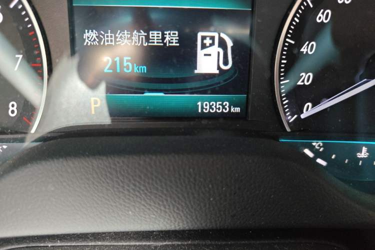 Used Buick Excelle GX 2019 18T Automatic Connected Elite Model China VI Standard Odometer Close Up