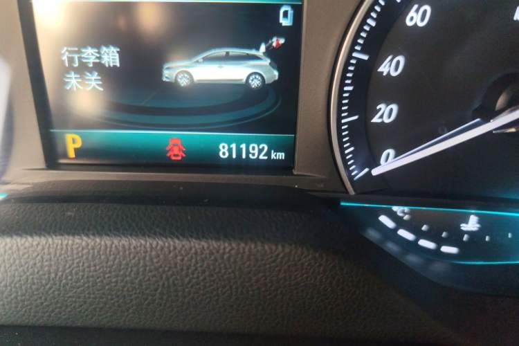Used Buick Excelle GX 2019 18T Automatic Connected Flagship Version China VI Standard Odometer Close Up