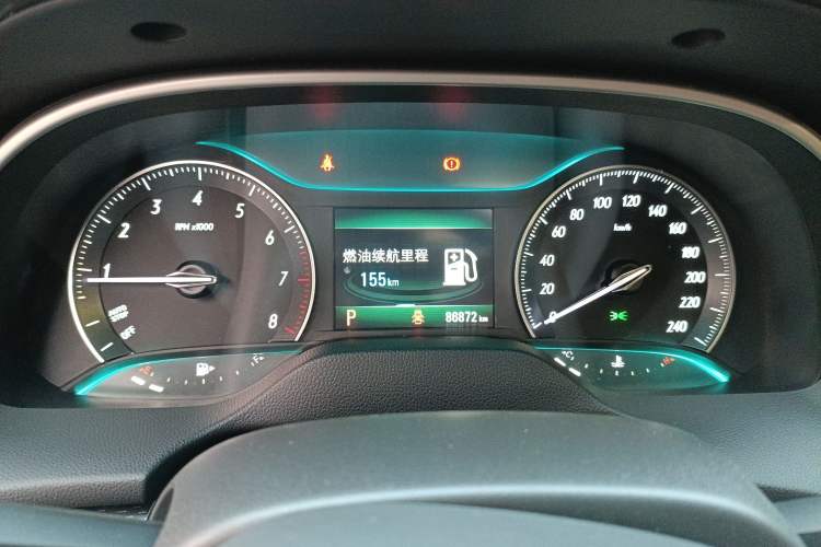 Used Buick Excelle GX 2019 18T Automatic Connected Flagship Version China VI Standard Instrument Cluster