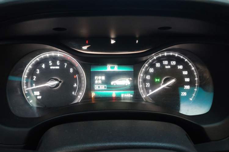Used Buick GL6 2018 18T 6-Seater Prestige Model Instrument Cluster