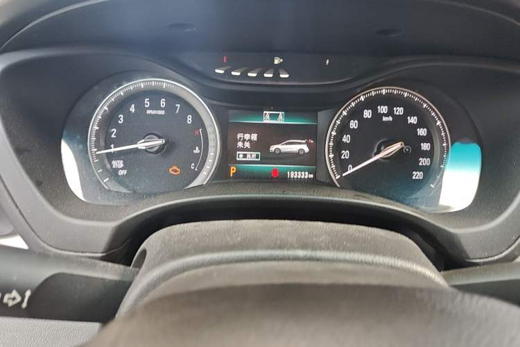 Used Buick GL6 2018 18T 6-Seater Luxury Model Instrument Cluster