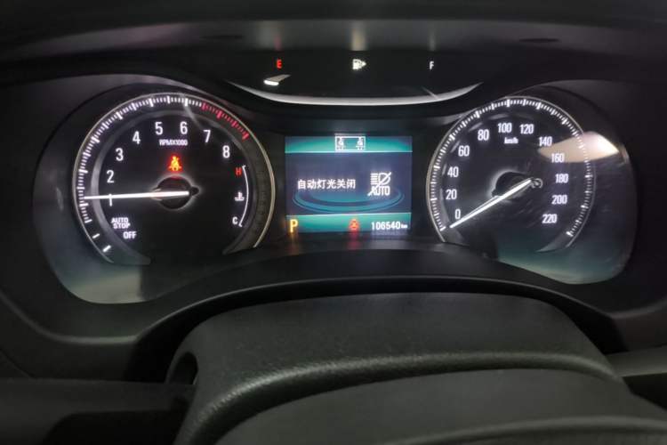 Used Buick GL6 2018 18T 6-Seater Luxury Model Instrument Cluster