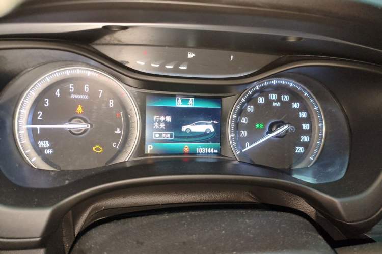 Used Buick GL6 2018 18T 6-Seater Prestige Model Instrument Cluster
