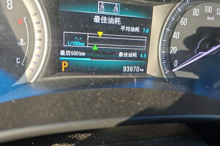 Used Buick GL6 2019 18T 6-Seater Elite Version China V Standard Odometer Close Up
