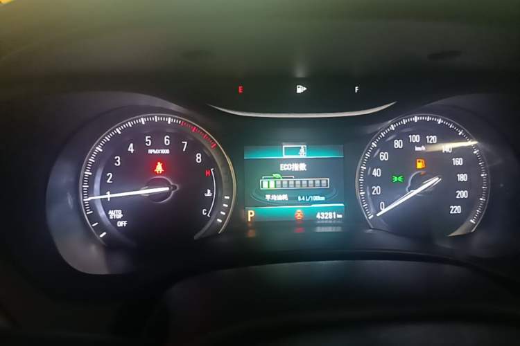 Used Buick GL6 2019 18T 6-Seater Connected Luxury Version China VI Standard Instrument Cluster