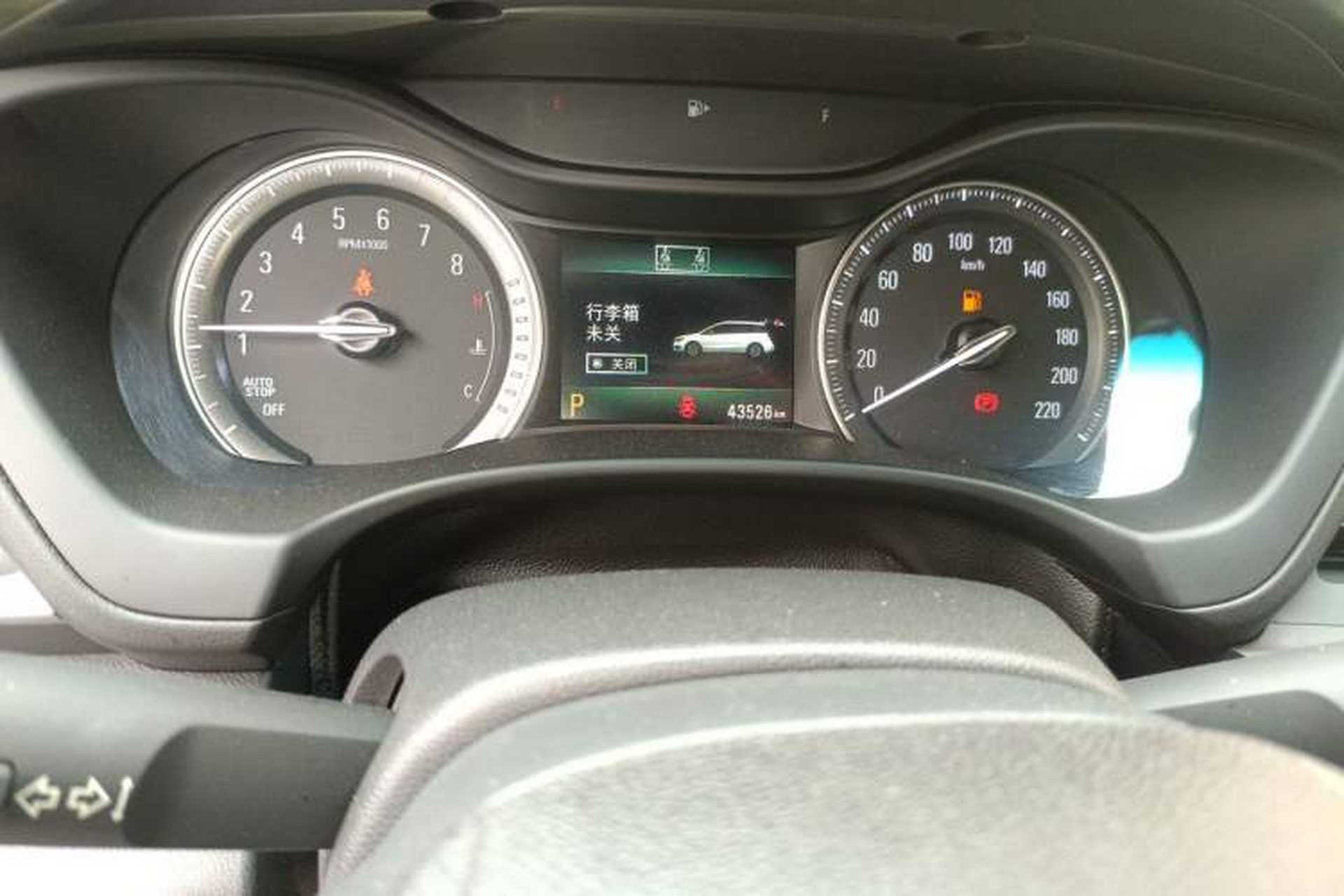 Used Buick GL6 2019 18T 6-Seater Connected Luxury Version China VI Standard Instrument Cluster