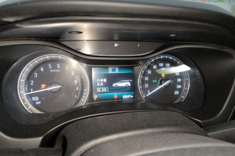 Used Buick GL6 2019 18T 6-Seater Connected Luxury Version China V Standard Instrument Cluster