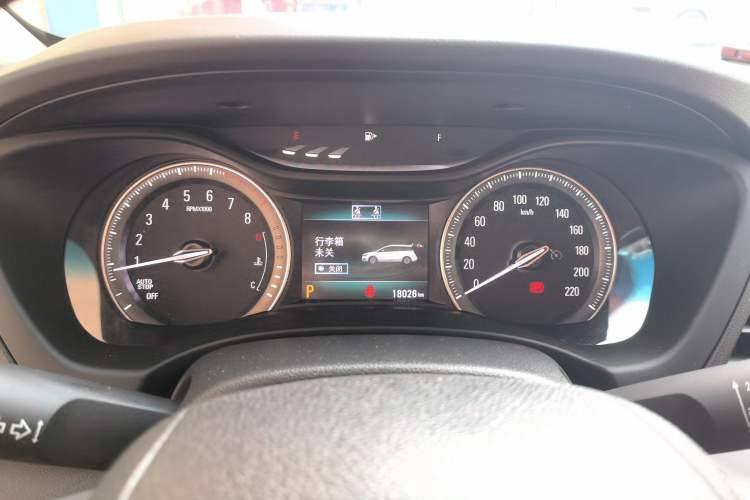 Used Buick GL6 2019 18T 6-Seater Connected Luxury Version China V Standard Instrument Cluster