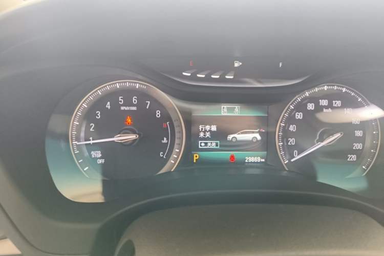 Used Buick GL6 2019 18T 6-Seater Connected Luxury Version China VI Standard Instrument Cluster