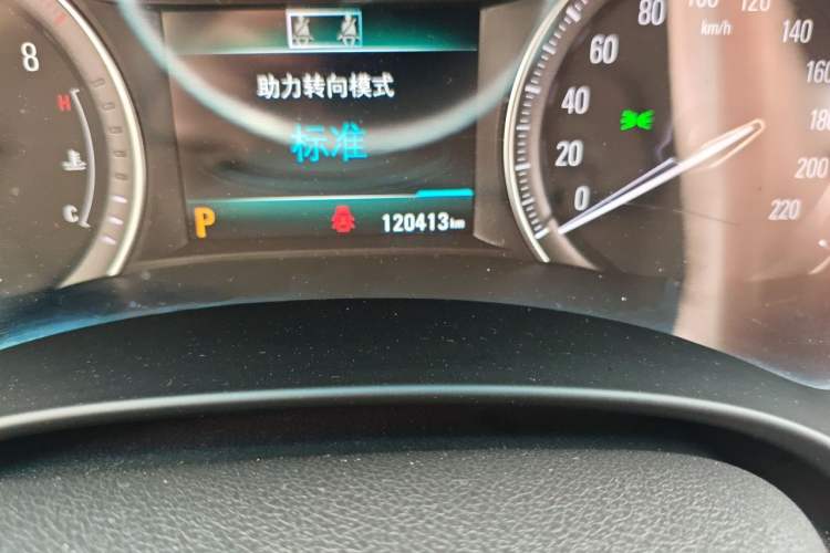 Used Buick GL6 2019 18T 6-Seater Connected Luxury Version China VI Standard Odometer Close Up