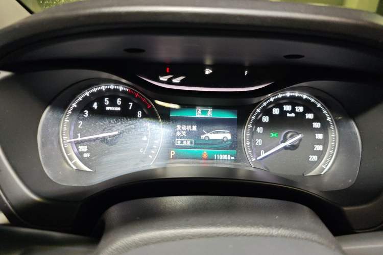 Used Buick GL6 2019 18T 6-Seater Connected Luxury Version China V Standard Instrument Cluster