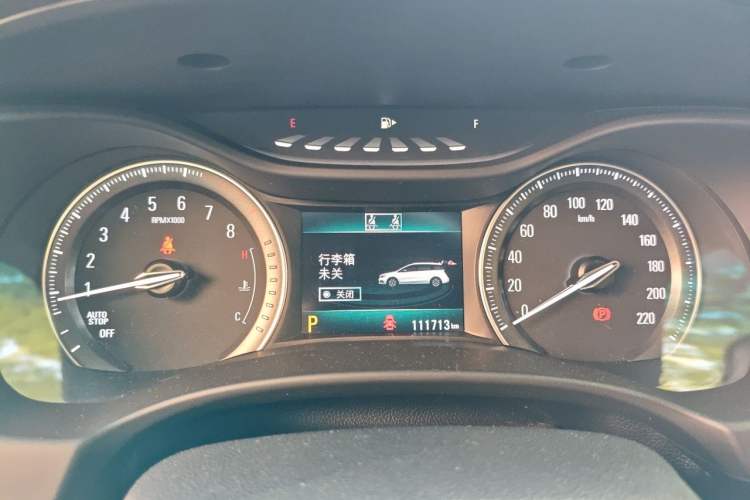 Used Buick GL6 2019 18T 6-Seater Connected Luxury Version China V Standard Instrument Cluster