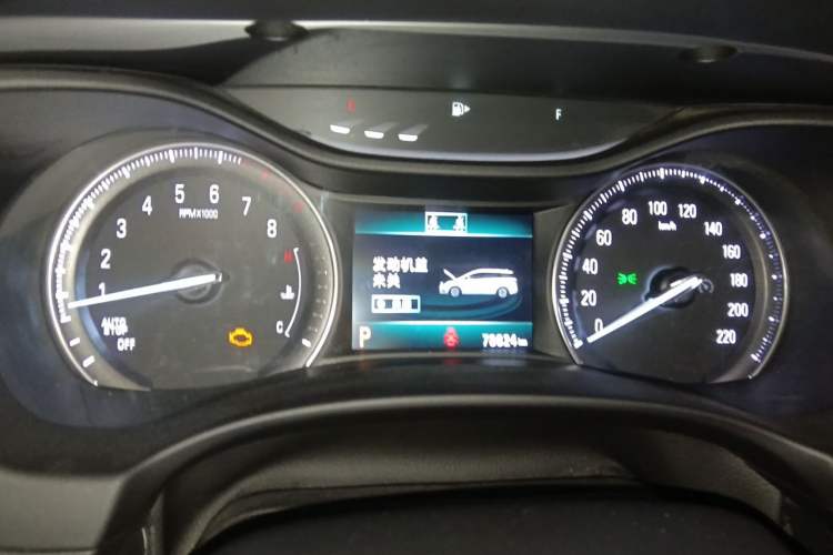 Used Buick GL6 2019 18T 6-Seater Connected Luxury Version China VI Standard Instrument Cluster