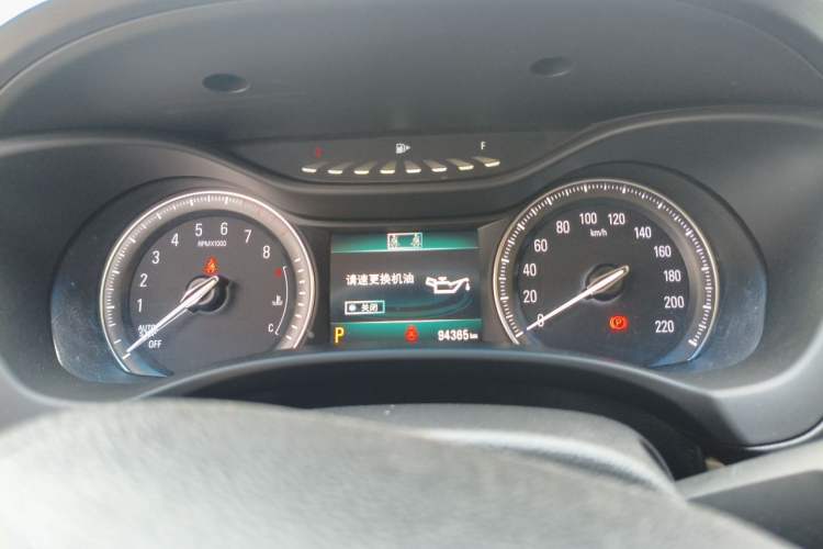 Used Buick GL6 2019 18T 6-Seater Elite Version China VI Standard Instrument Cluster