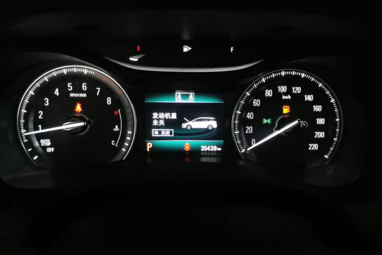 Used Buick GL6 2019 18T 6-Seater Connected Luxury Version China VI Standard Instrument Cluster