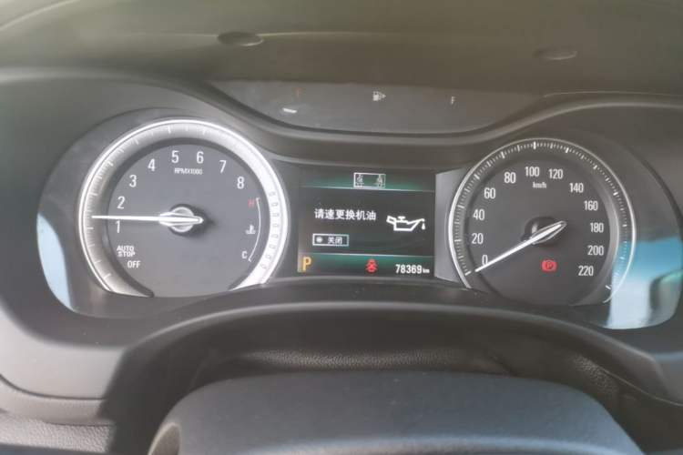 Used Buick GL6 2019 18T 6-Seater Connected Luxury Version China VI Standard Instrument Cluster