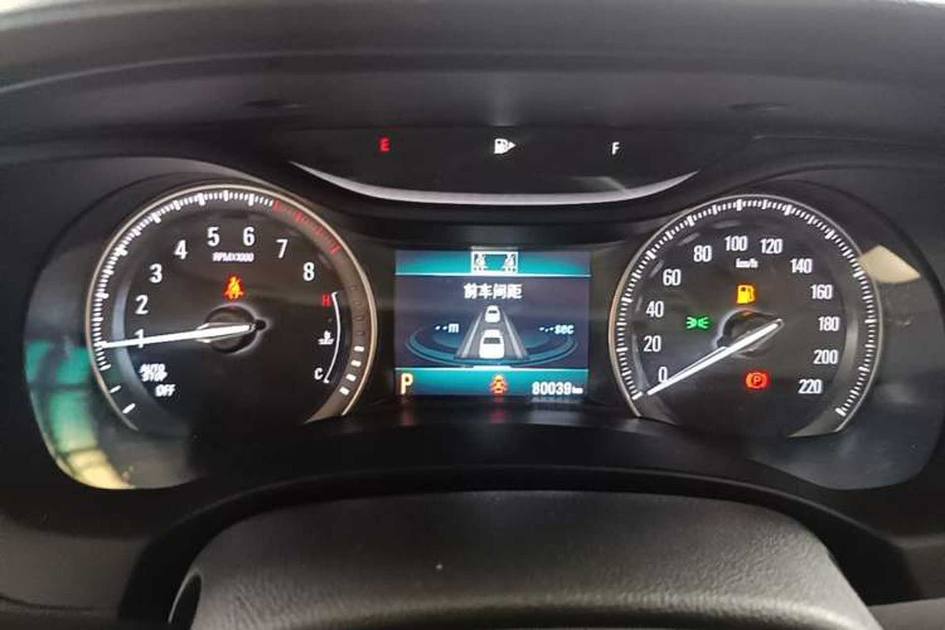 Used Buick GL6 2019 18T 6-Seater Connected Luxury Version China VI Standard Instrument Cluster