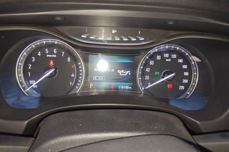 Used Buick GL6 2019 18T 5-Seater Connected Luxury Version China V Standard Instrument Cluster