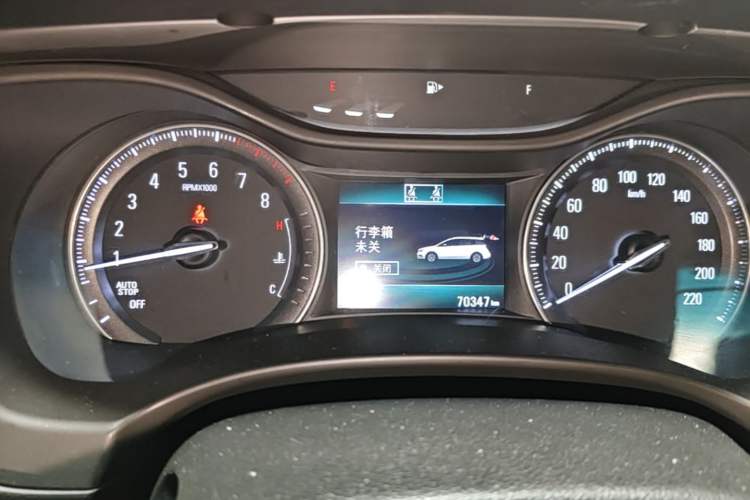 Used Buick GL6 2019 18T 6-Seater Connected Luxury Version China V Standard Instrument Cluster