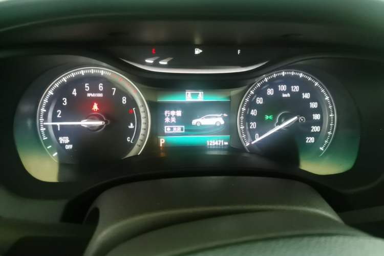 Used Buick GL6 2019 18T 6-Seater Connected Luxury Version China VI Standard Instrument Cluster