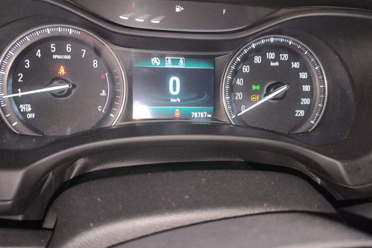 Used Buick GL6 2019 18T 6-Seater Connected Luxury Version China VI Standard Odometer Close Up