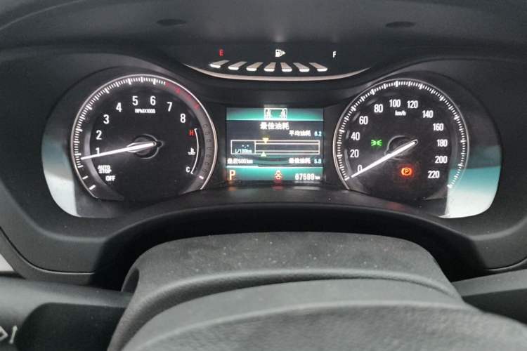 Used Buick GL6 2019 18T 6-Seater Connected Luxury Version China V Standard Odometer Close Up