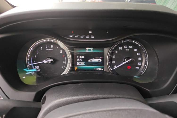 Used Buick GL6 2019 18T 6-Seater Connected Luxury Version China VI Standard Instrument Cluster