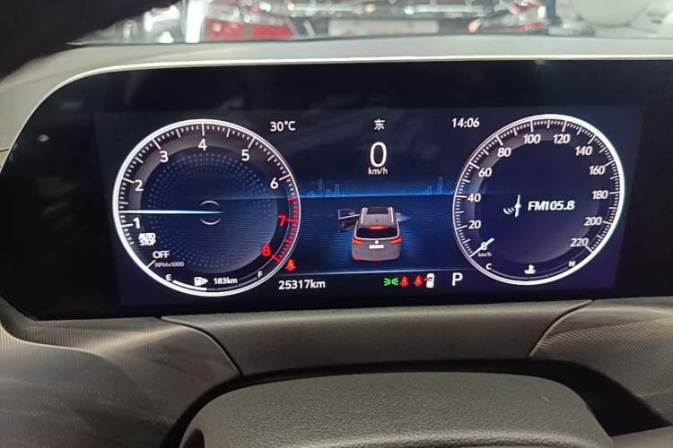 Used Buick GL6 2021 323T Mild Hybrid Connect Luxury Model Instrument Cluster